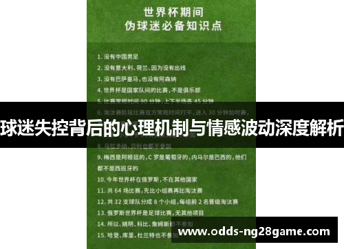 球迷失控背后的心理机制与情感波动深度解析